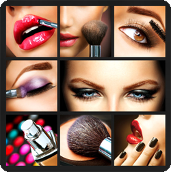 Make-up und Kosmetik